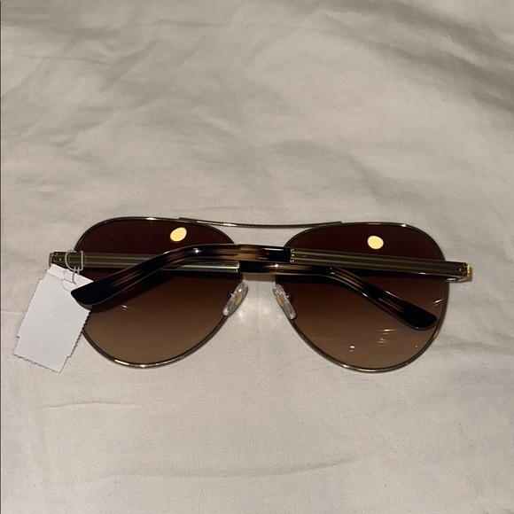 Tory Burch Brown Aviator Sunglasses - Picture 2 of 6